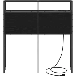 vidaXL Camas Y Accesorios-Cabecera de almacenamiento con estante 98 cm