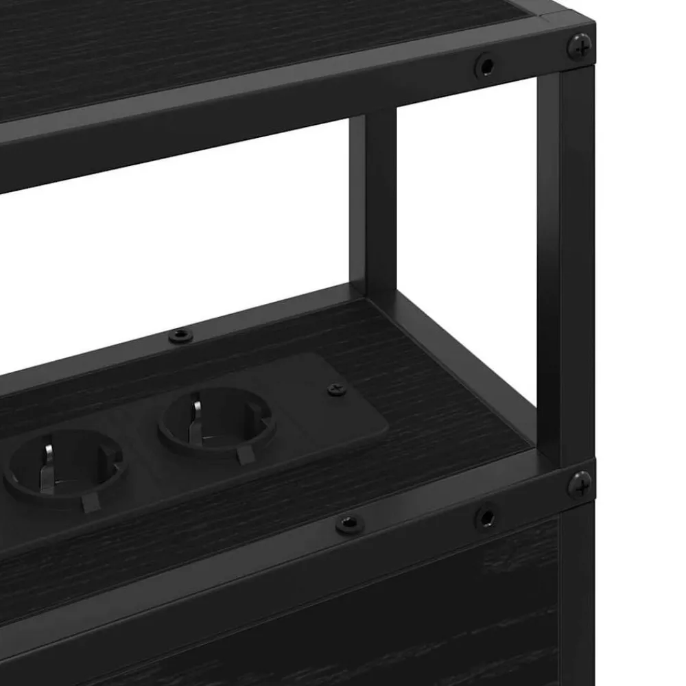 vidaXL Camas Y Accesorios-Cabecera de almacenamiento con estante 98 cm