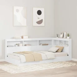 vidaXL Camas Y Accesorios-Cabecera de almacenamiento 100 cm Madera contrachapada