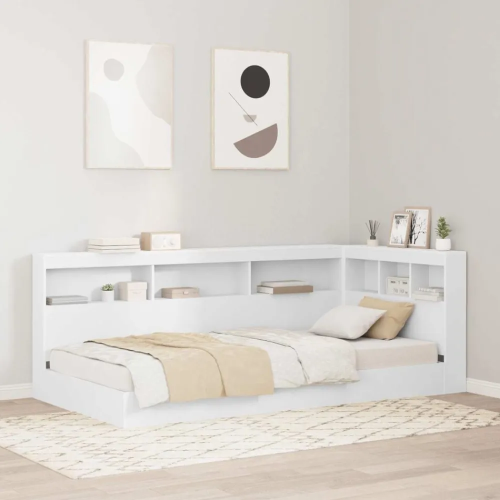vidaXL Camas Y Accesorios-Cabecera de almacenamiento 100 cm Madera contrachapada