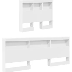 vidaXL Camas Y Accesorios-Cabecera de almacenamiento 100 cm Madera contrachapada
