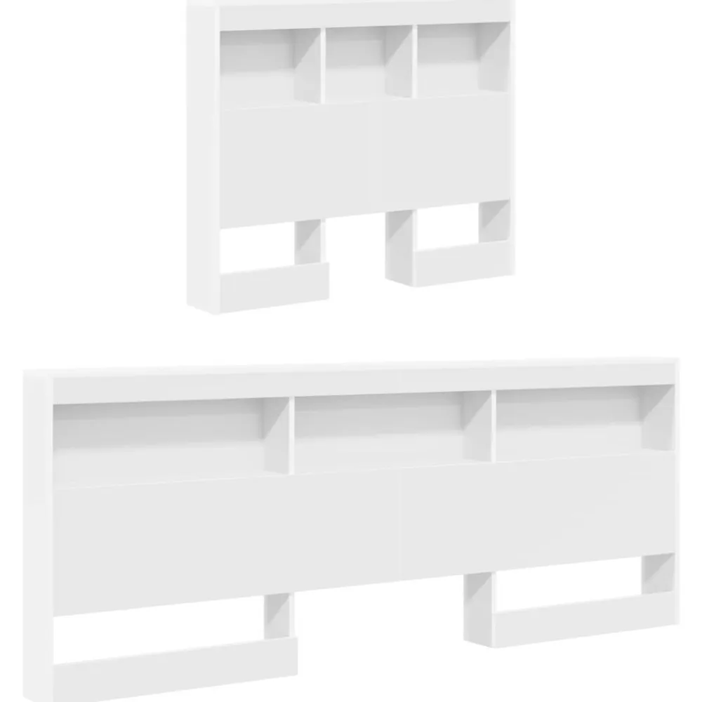 vidaXL Camas Y Accesorios-Cabecera de almacenamiento 100 cm Madera contrachapada