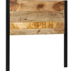 vidaXL Cabecero 100 cm Madera Maciza Mango y Hierro Online