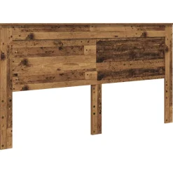 vidaXL Camas Y Accesorios-Cabecero con cabecera 200 cm Madera contrachapada