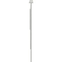 vidaXL Camas Y Accesorios-Cabecero con cabecera Gris Concreto 200 cm Madera contrachapada