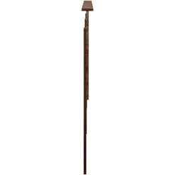 vidaXL Camas Y Accesorios-Cabecero con cabecera Roble Marrón 200 cm Madera contrachapada