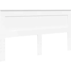 vidaXL Camas Y Accesorios-Cabecero con cabecera 200 cm Madera contrachapada