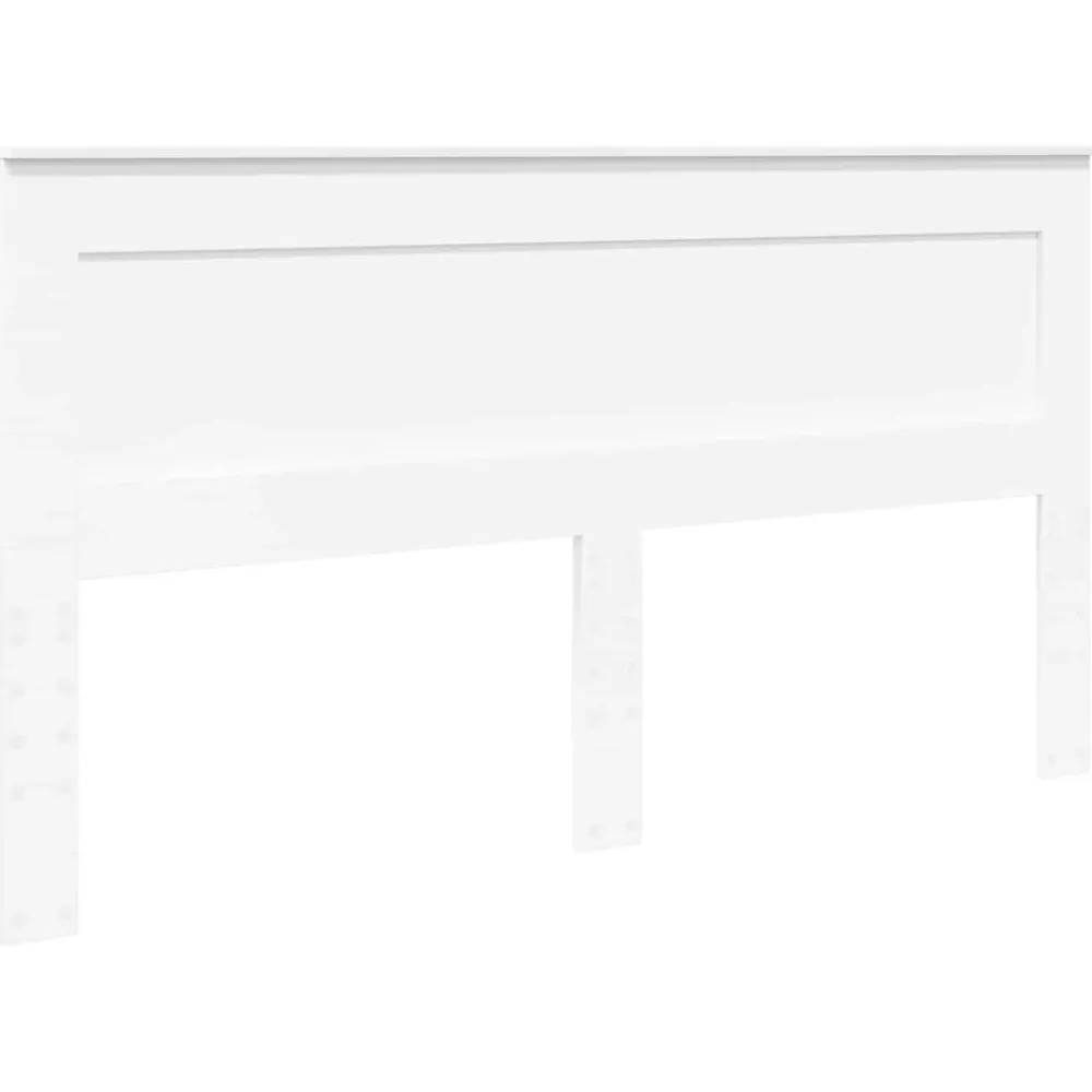 vidaXL Camas Y Accesorios-Cabecero con cabecera 200 cm Madera contrachapada