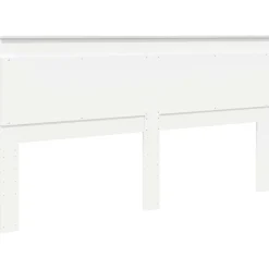 vidaXL Camas Y Accesorios-Cabecero con cabecera 200 cm Madera contrachapada