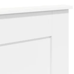 vidaXL Camas Y Accesorios-Cabecero con cabecera 200 cm Madera contrachapada