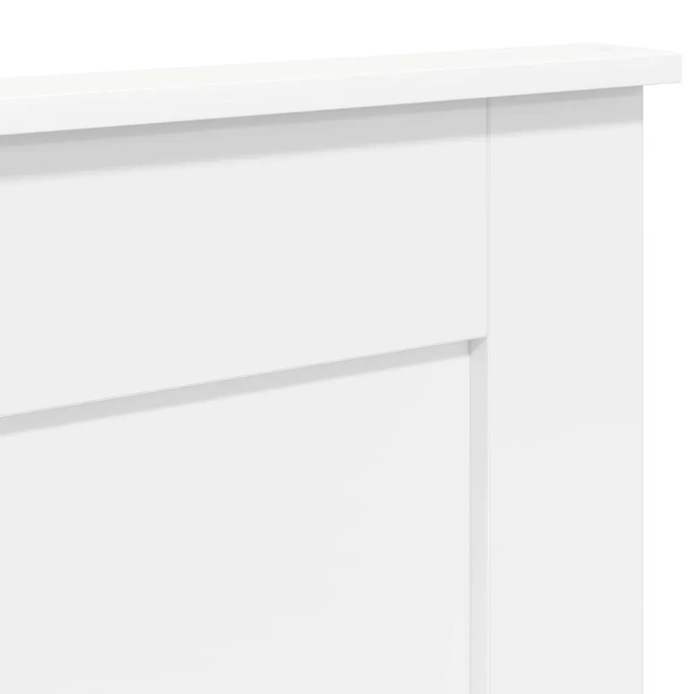 vidaXL Camas Y Accesorios-Cabecero con cabecera 200 cm Madera contrachapada