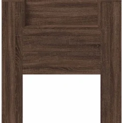 vidaXL Cabecero con estante Roble Marrón 100 x 16,5 x 103,5 cm Marr&oacute;n roble Clearance