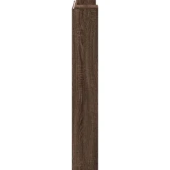 vidaXL Cabecero con estante Roble Marrón 100 x 16,5 x 103,5 cm Marr&oacute;n roble Clearance