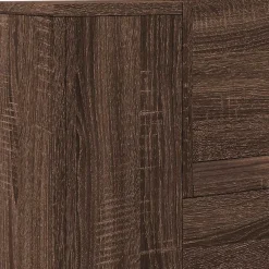 vidaXL Cabecero con estante Roble Marrón 100 x 16,5 x 103,5 cm Marr&oacute;n roble Clearance