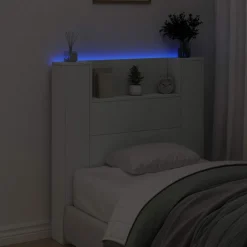 vidaXL Camas Y Accesorios-Cabecero con estante 100 x 16,5 x 103,5 cm Madera de ingeniería