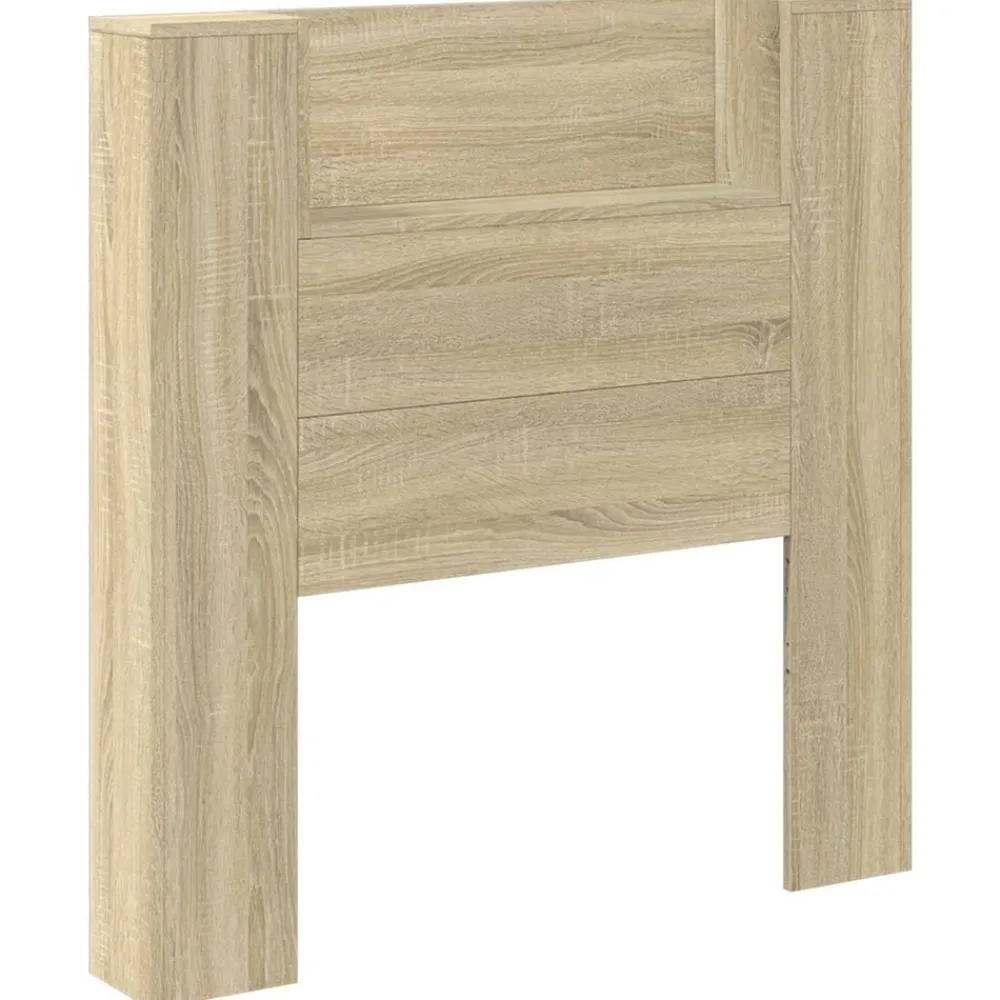 vidaXL Cabecero con estante 100 x 16,5 x 103,5 cm Roble Sonoma Online