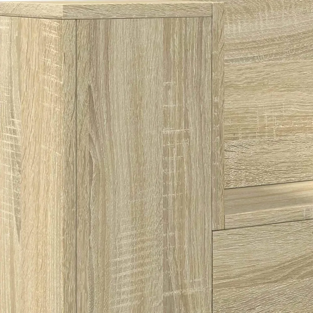 vidaXL Cabecero con estante 100 x 16,5 x 103,5 cm Roble Sonoma Online