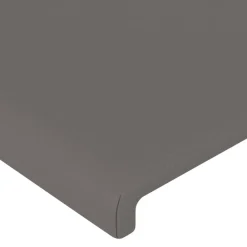 vidaXL Camas Y Accesorios-Cabecero con LED cuero sintético 80x5x78/88 cm