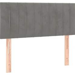 vidaXL Camas Y Accesorios-Cabecero con LED de terciopelo 80x5x78/88 cm