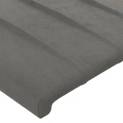 vidaXL Camas Y Accesorios-Cabecero con LED de terciopelo 80x5x78/88 cm
