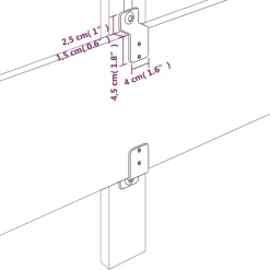 vidaXL Cabecero con LED de terciopelo 80x5x78/88 cm Rosa Discount