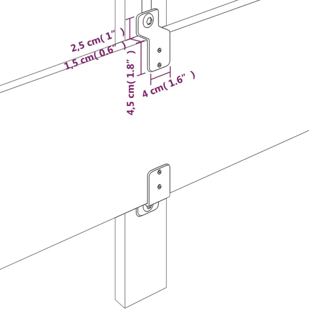 vidaXL Cabecero con LED de terciopelo 80x5x78/88 cm Rosa Discount