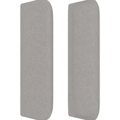 vidaXL Camas Y Accesorios-Cabecero con LED de tela 83x16x78/88 cm