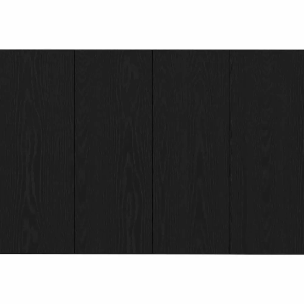 vidaXL Cabecero con Mueble 3 pcs Madera de ingeniería Roble negro Best