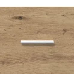 vidaXL Cabecero con Mueble 3 pcs Roble artesanal Madera de ingeniería Roble artisan