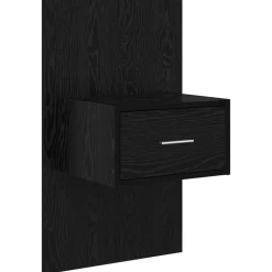 vidaXL Camas Y Accesorios-Cabecero con Mueble 3 pcs Madera de ingeniería