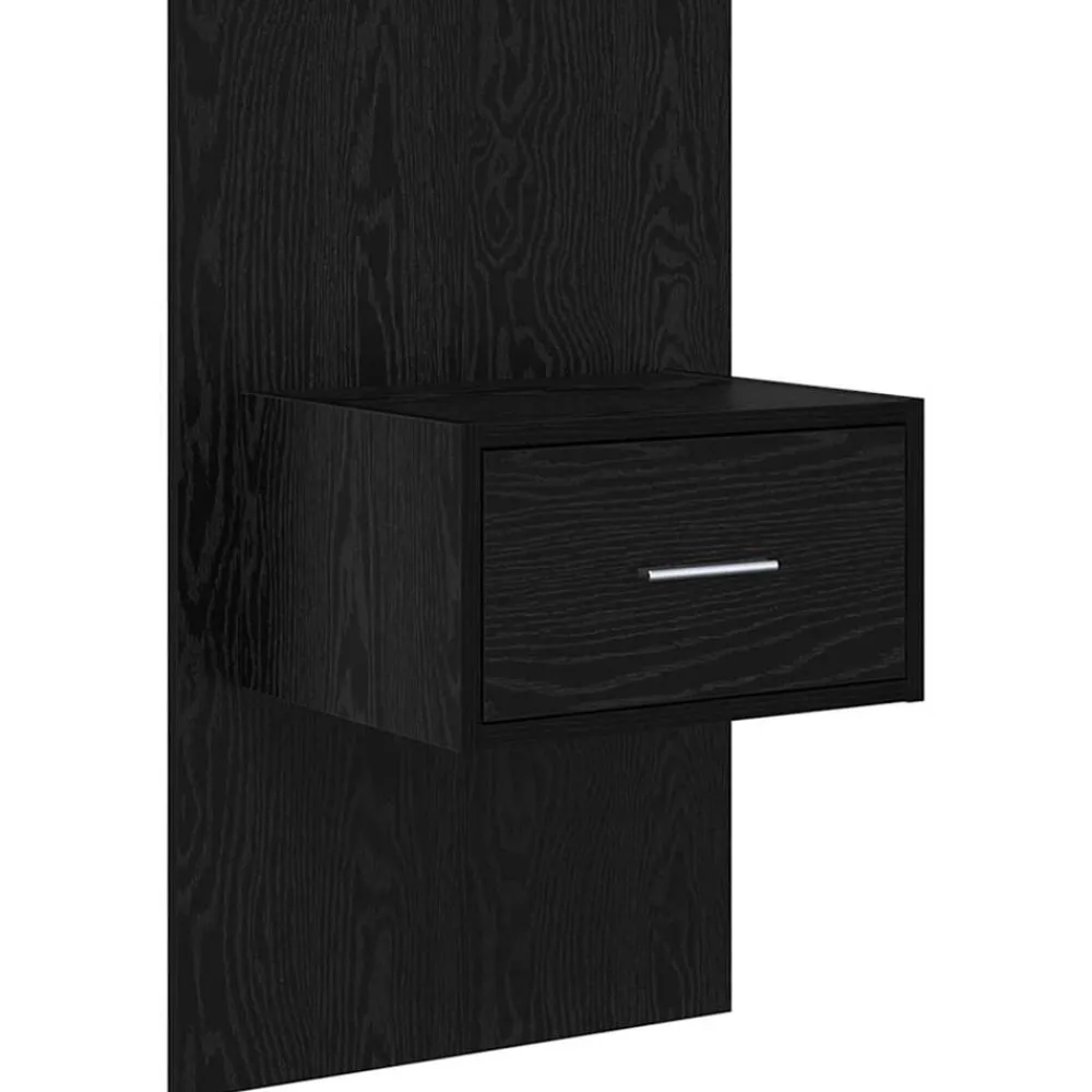 vidaXL Camas Y Accesorios-Cabecero con Mueble 3 pcs Madera de ingeniería