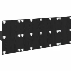 vidaXL Camas Y Accesorios-Cabecero con Mueble 3 pcs Madera de ingeniería
