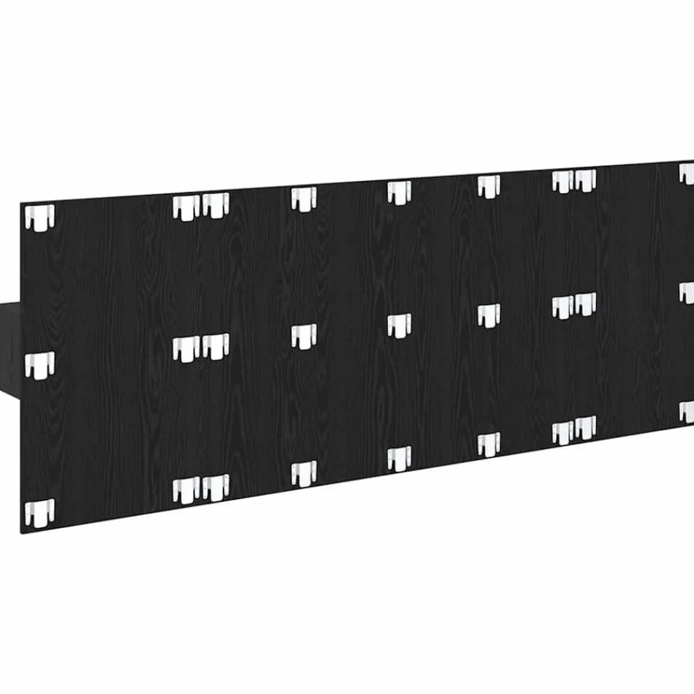 vidaXL Camas Y Accesorios-Cabecero con Mueble 3 pcs Madera de ingeniería