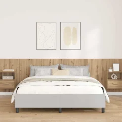 vidaXL Camas Y Accesorios-Cabecero con Mueble 3 pcs Roble artesanal Madera de ingeniería
