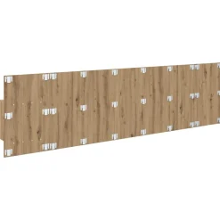 vidaXL Camas Y Accesorios-Cabecero con Mueble 3 pcs Roble artesanal Madera de ingeniería