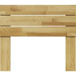 vidaXL Camas Y Accesorios-Cabecero de cama 75 cm madera maciza roble