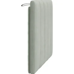 vidaXL Cabecero de cama acolchado Hanko terciopelo 80 cm Gris claro Hot