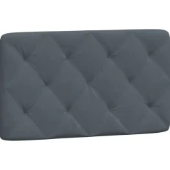 vidaXL Camas Y Accesorios-Cabecero de cama acolchado terciopelo 80 cm