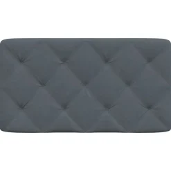 vidaXL Camas Y Accesorios-Cabecero de cama acolchado terciopelo 80 cm