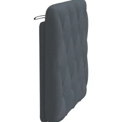 vidaXL Camas Y Accesorios-Cabecero de cama acolchado terciopelo 80 cm