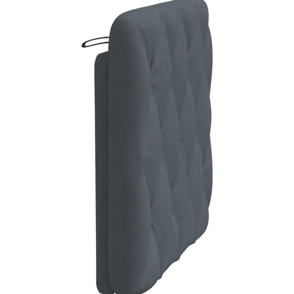 vidaXL Camas Y Accesorios-Cabecero de cama acolchado terciopelo 80 cm