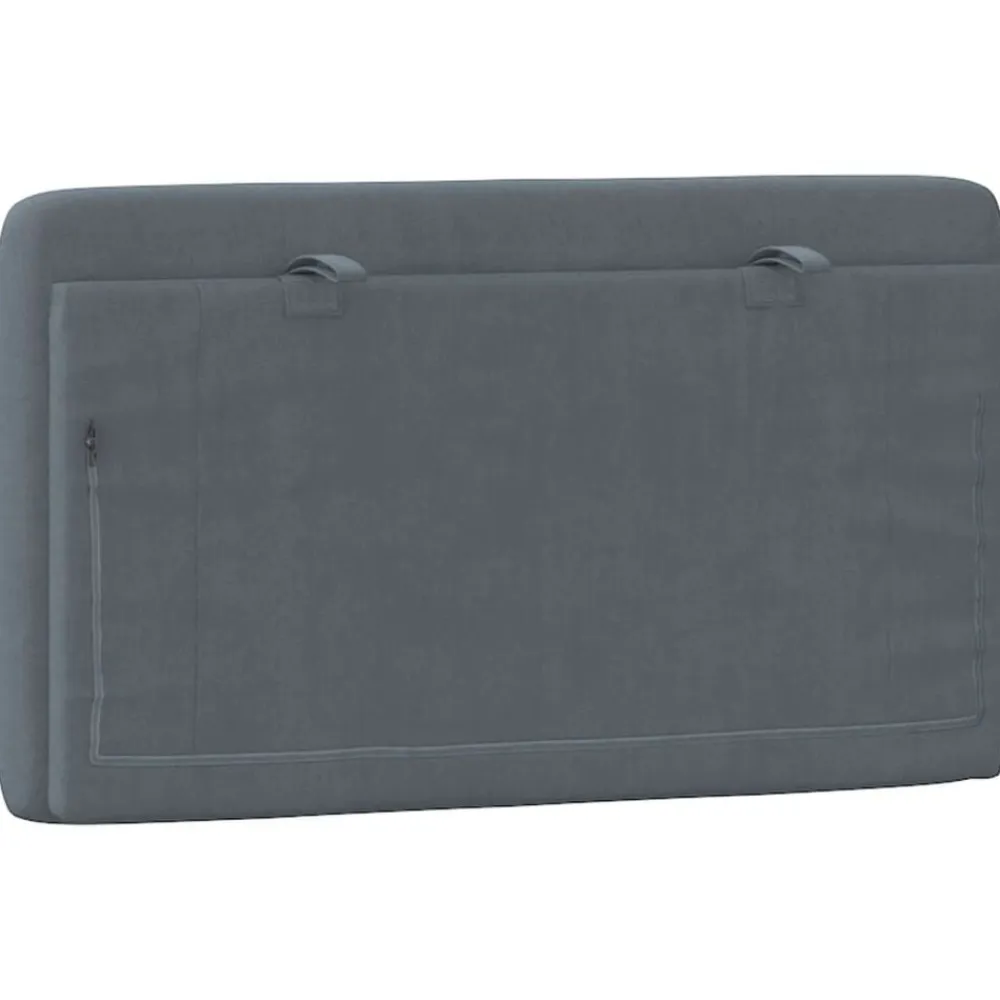 vidaXL Camas Y Accesorios-Cabecero de cama acolchado terciopelo 80 cm
