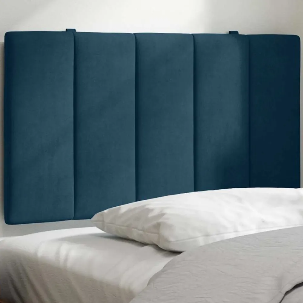 vidaXL Camas Y Accesorios-Cabecero de cama acolchado Hanko terciopelo 80 cm