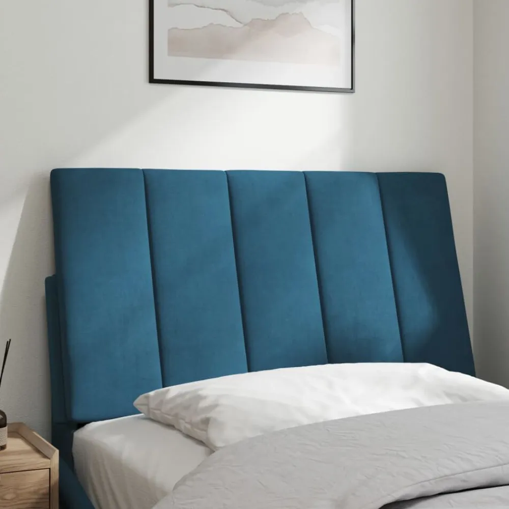 vidaXL Camas Y Accesorios-Cabecero de cama acolchado Hanko terciopelo 80 cm
