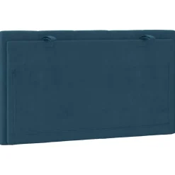 vidaXL Camas Y Accesorios-Cabecero de cama acolchado Hanko terciopelo 80 cm