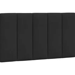 vidaXL Cabecero de cama acolchado Hanko terciopelo 80 cm Negro Hot