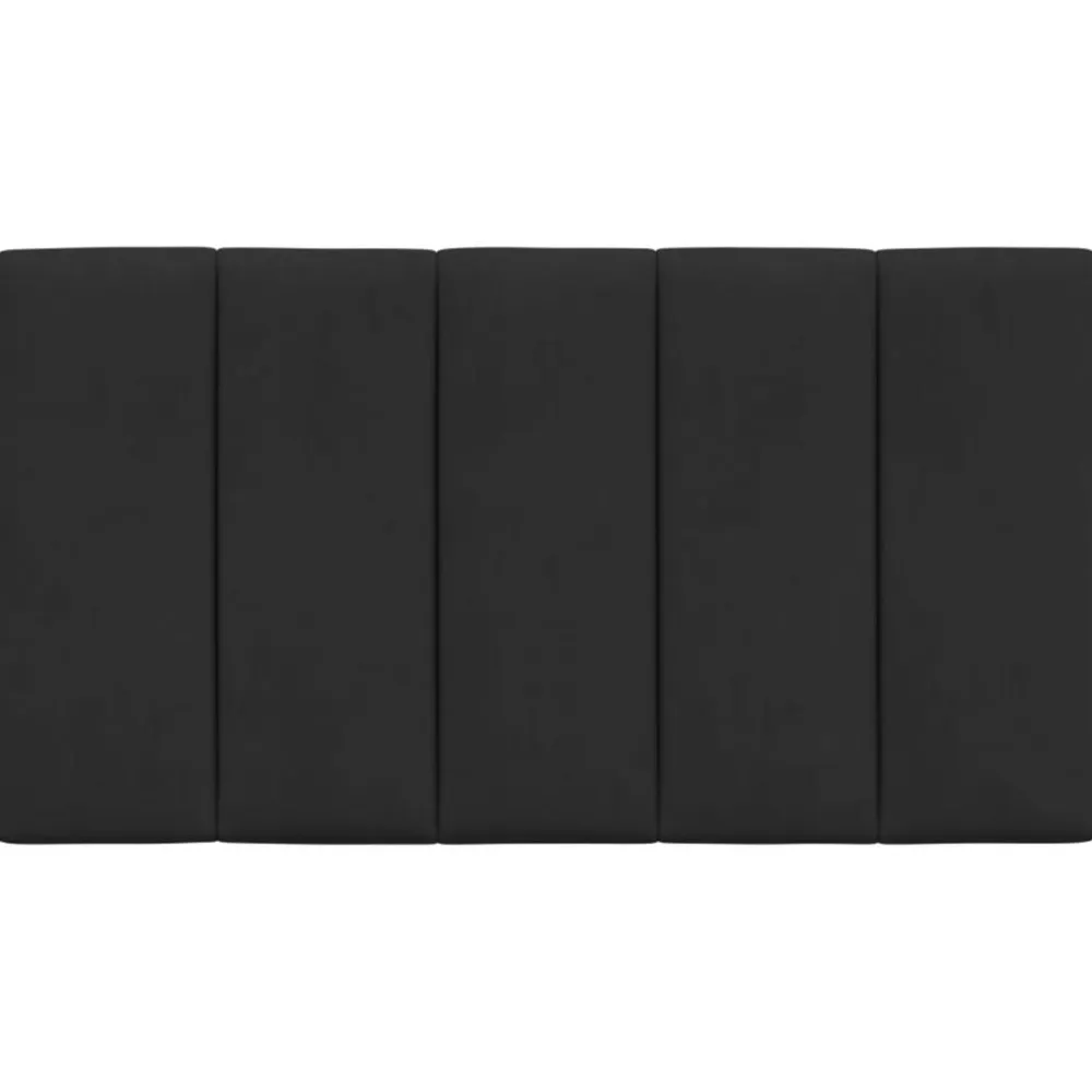 vidaXL Cabecero de cama acolchado Hanko terciopelo 80 cm Negro Hot
