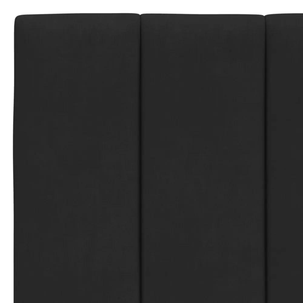 vidaXL Cabecero de cama acolchado Hanko terciopelo 80 cm Negro Hot
