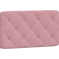 vidaXL Camas Y Accesorios-Cabecero de cama acolchado terciopelo 80 cm