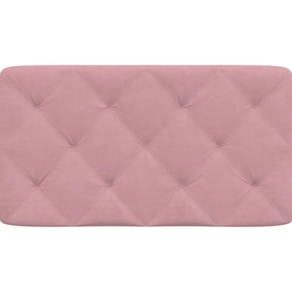 vidaXL Camas Y Accesorios-Cabecero de cama acolchado terciopelo 80 cm